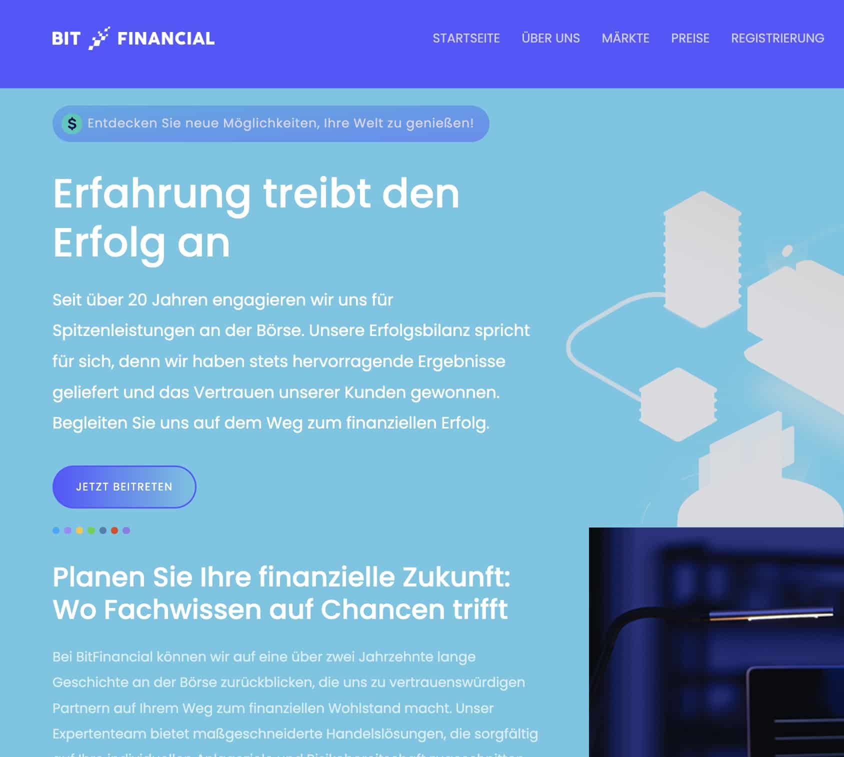 BitFinancial bietet individuellen Support durch erfahrene Trader - Tokenhell BitFinancial bietet individuellen Support durch erfahrene Trader