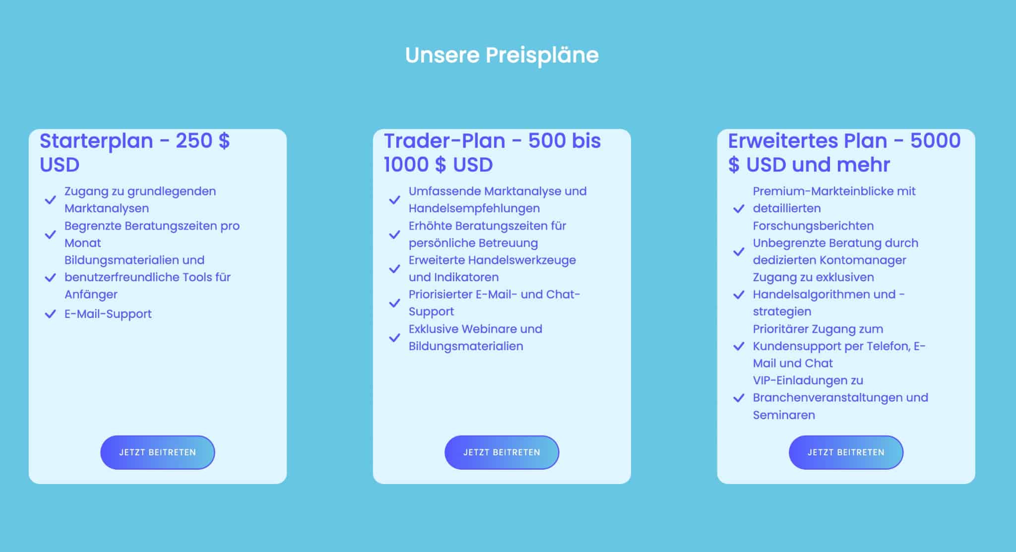 Die 3 Preispläne von BitFinancial im Vergleich - Tokenhell Die 3 Preispläne von BitFinancial im Vergleich
