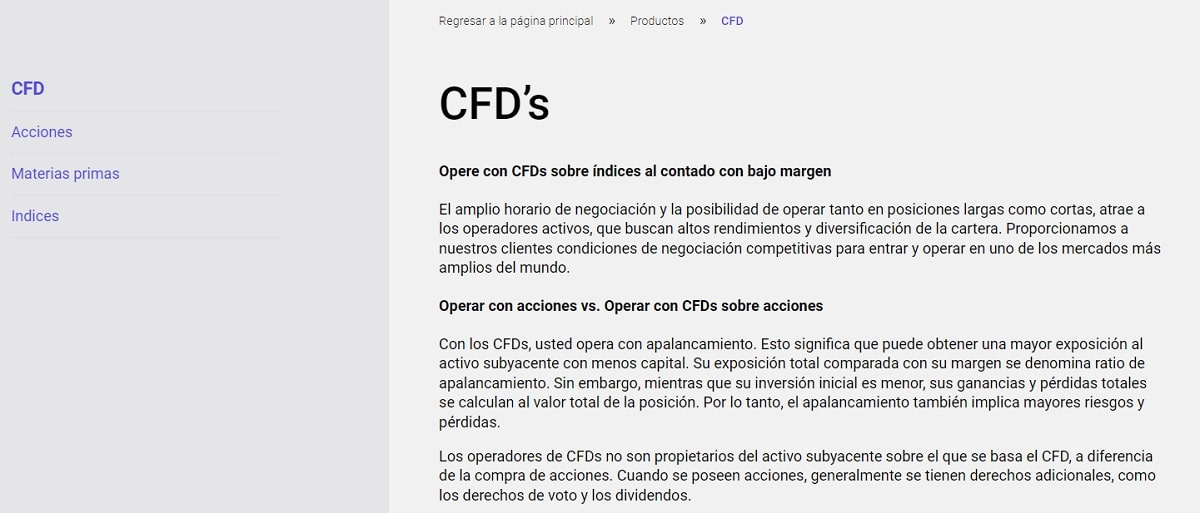 Zigber Instrumentos de negociación