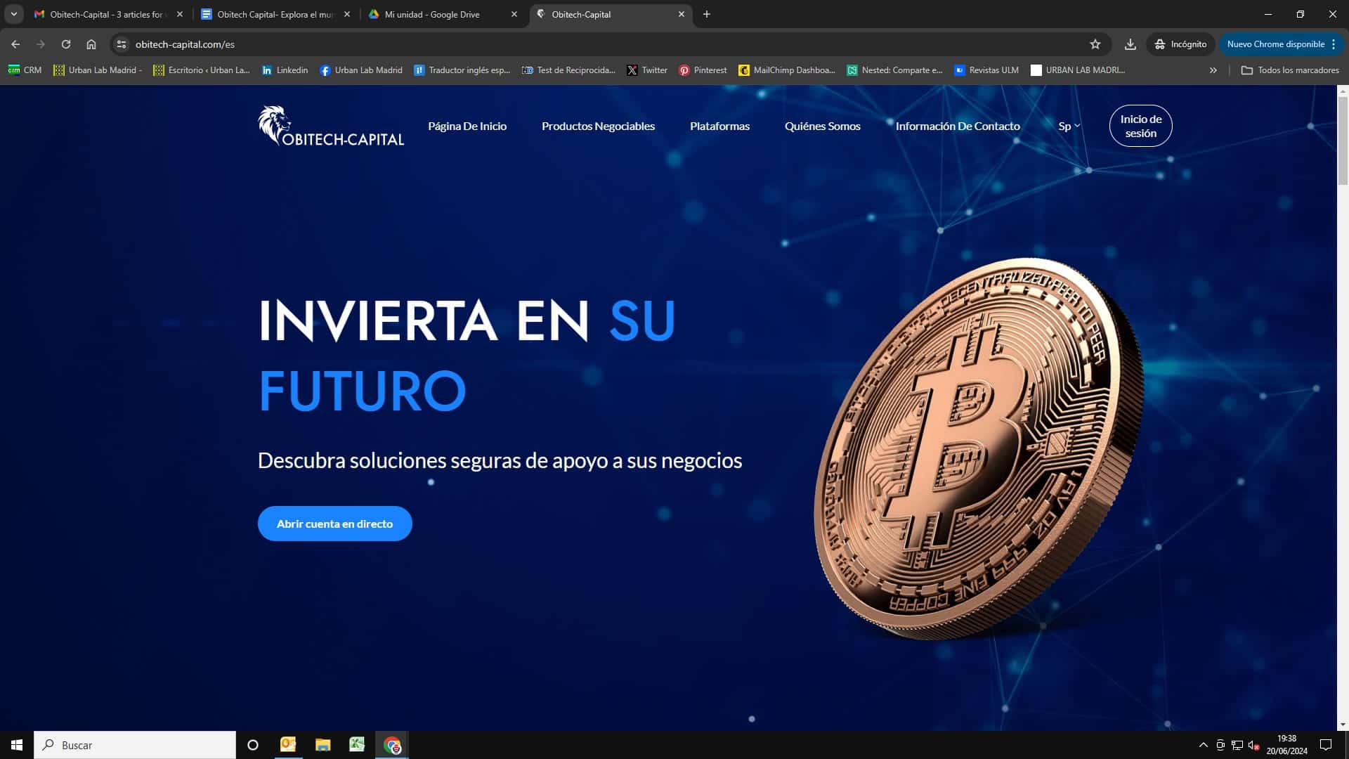 Invertir en Obitech Capital - Tokenhell Invertir en Obitech Capital