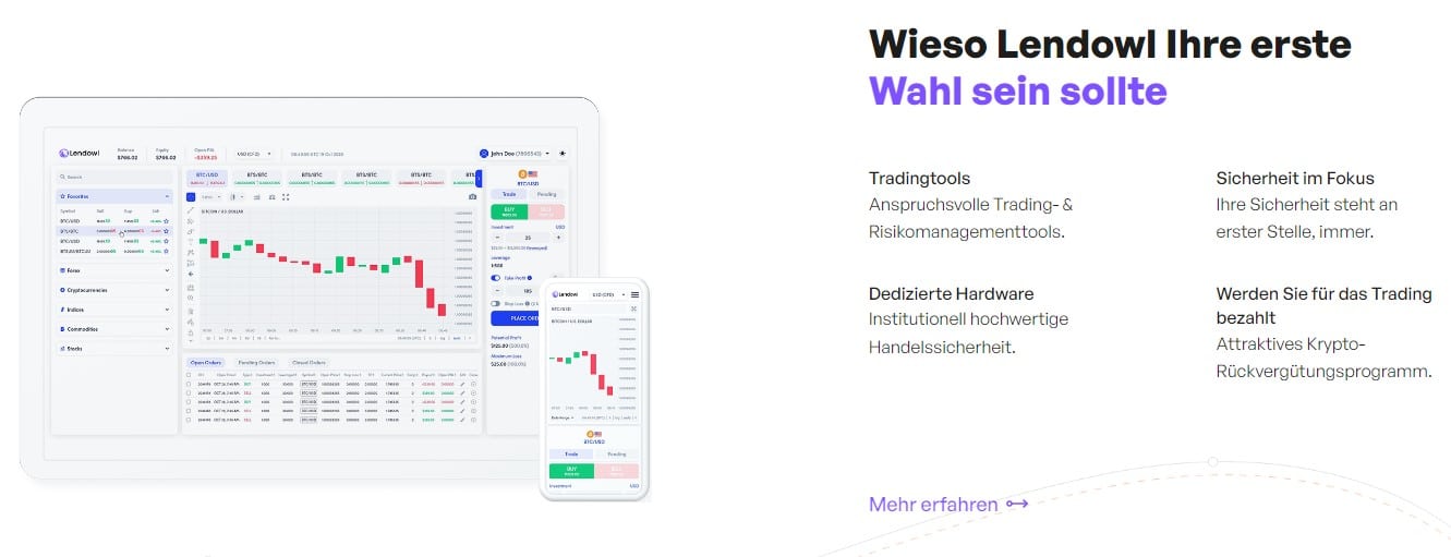 Lendowl-benefits-DE - Tokenhell Lendowl Handelsoptionen