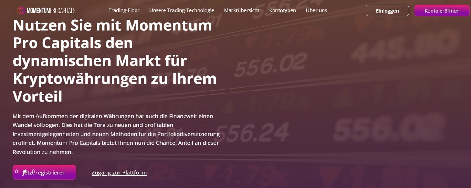 Momentumprocapitals Startseite