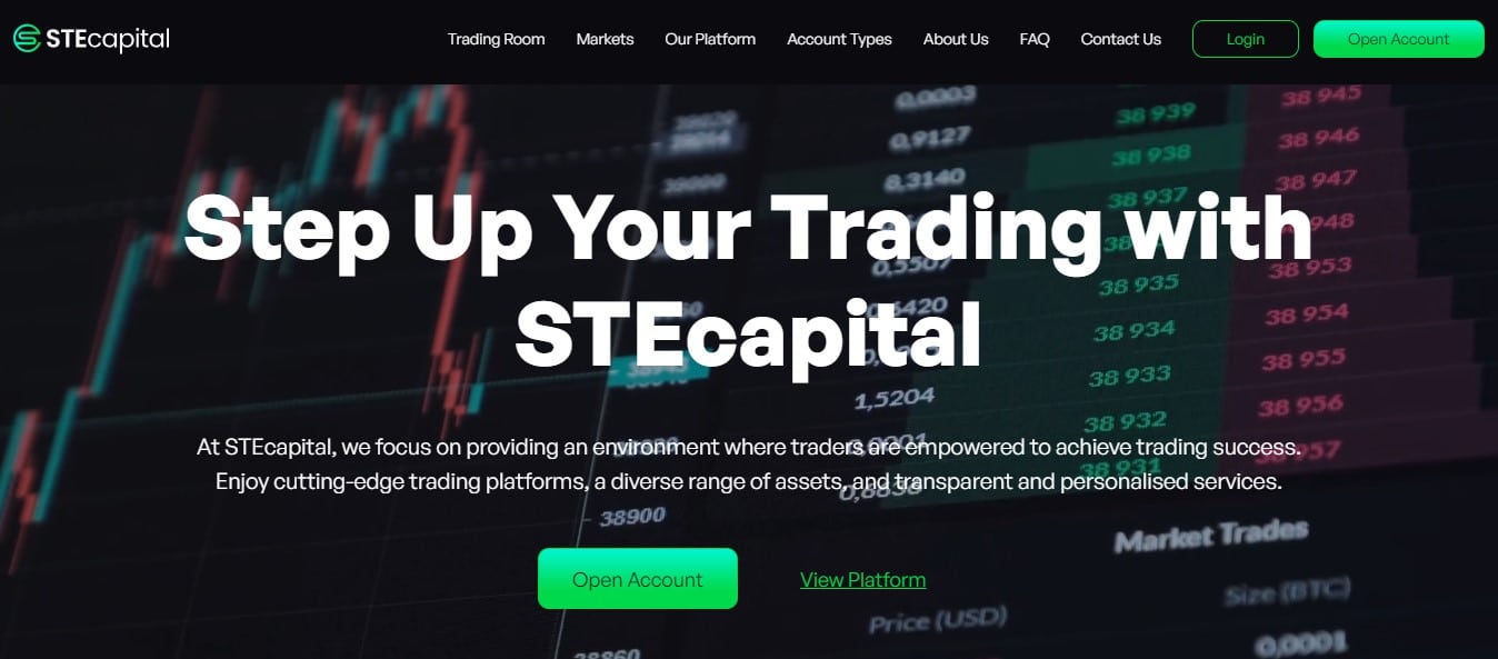 STEcapital website - Tokenhell STEcapital website