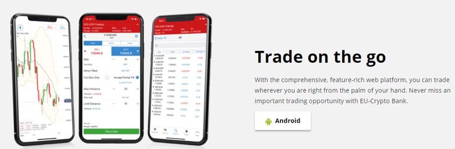 EU-Crypto Bank Trading Platform