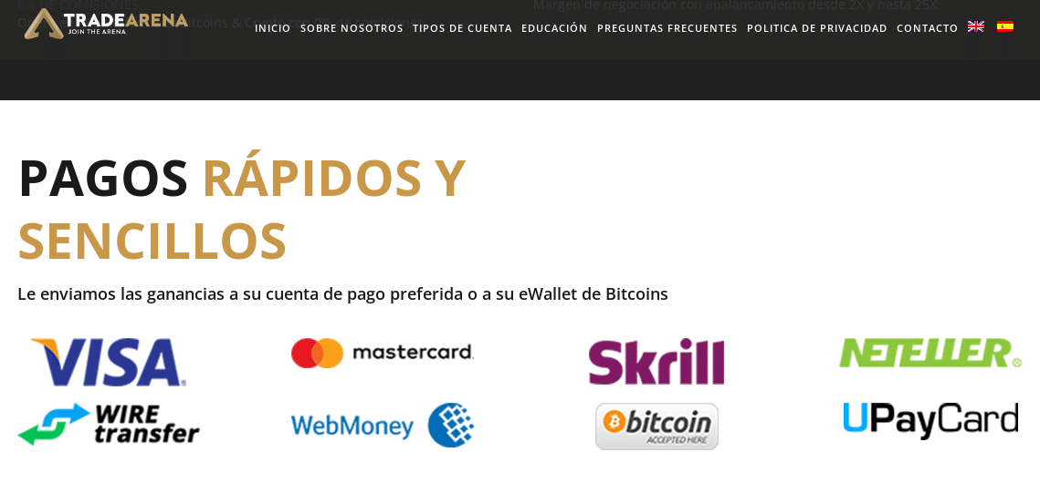 Trade-Arena-Banking-Options - Tokenhell Trade Arena Payment Options