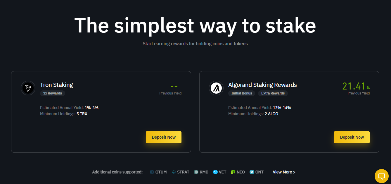 binance-exchange-staking - Tokenhell