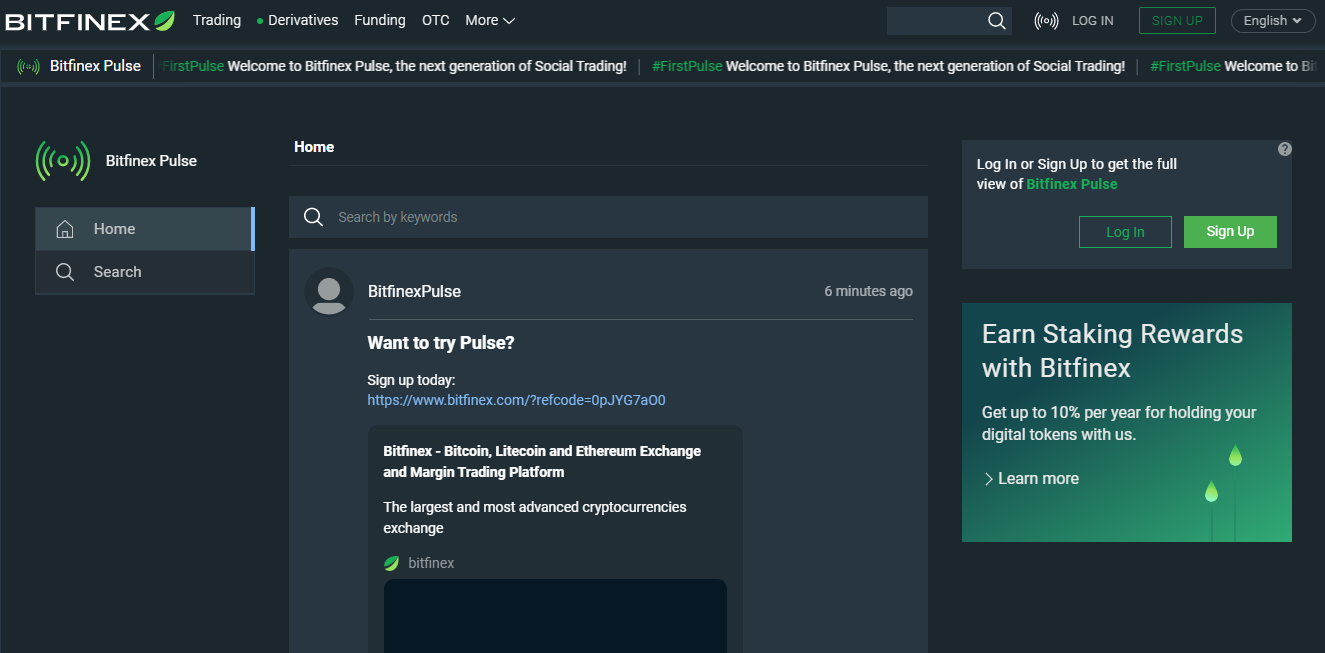 bitfinex-pulse - Tokenhell
