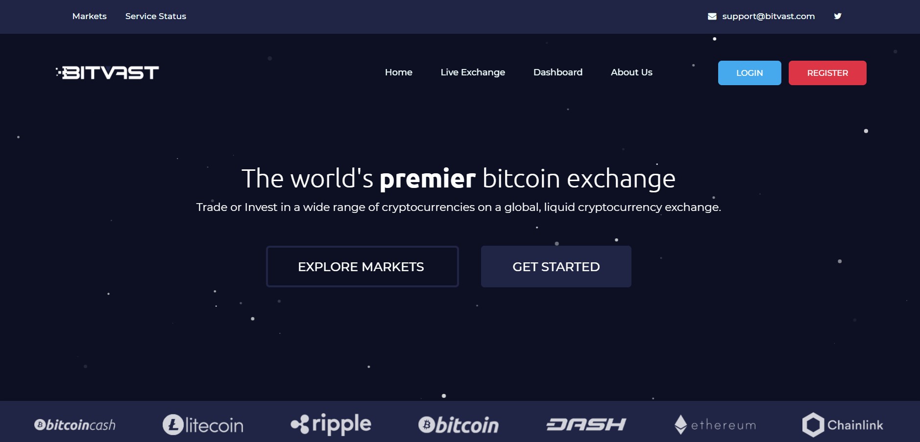 bitvast - Tokenhell Bitvast website