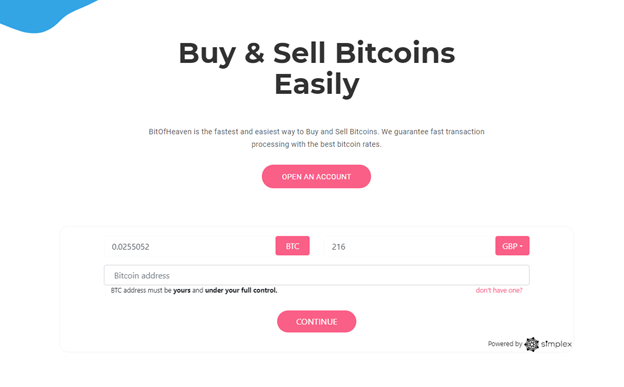 Bit of Heaven exchange - Tokenhell Bit of Heaven exchange