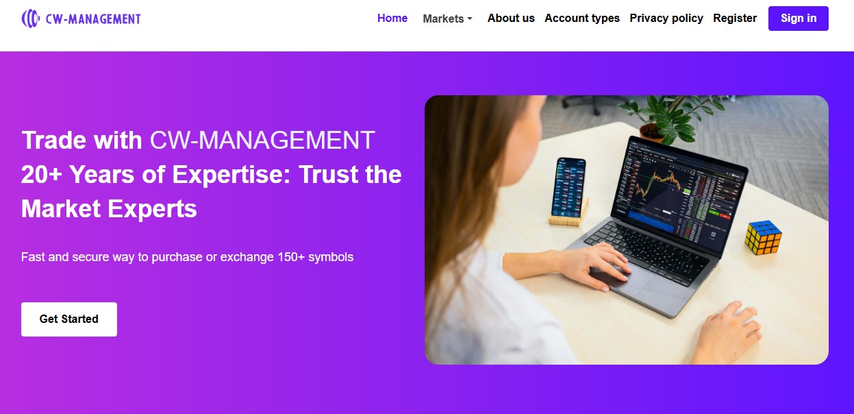 CW Management Homepage - Tokenhell CW Management Homepage