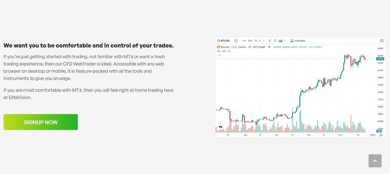 EliteVision Trading Platform - Tokenhell EliteVision Trading Platform