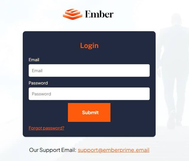 EmberPrime Login Page - Tokenhell EmberPrime Login Page