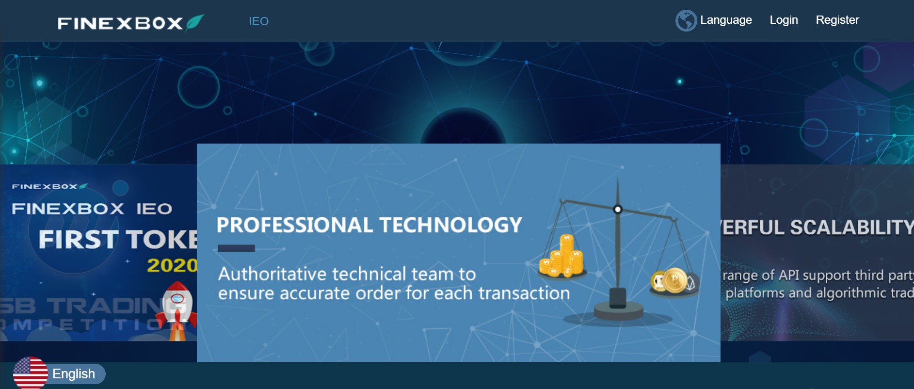 finexbox - Tokenhell FinexBOX website