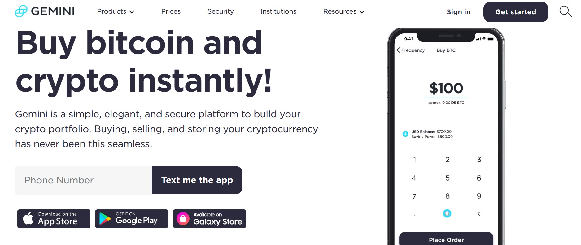 gemini - Tokenhell Gemini website