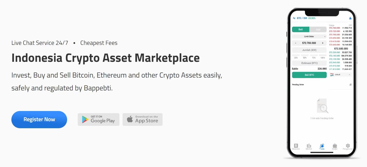 Reku homepage
