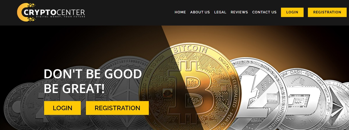 página principal Crypto Center