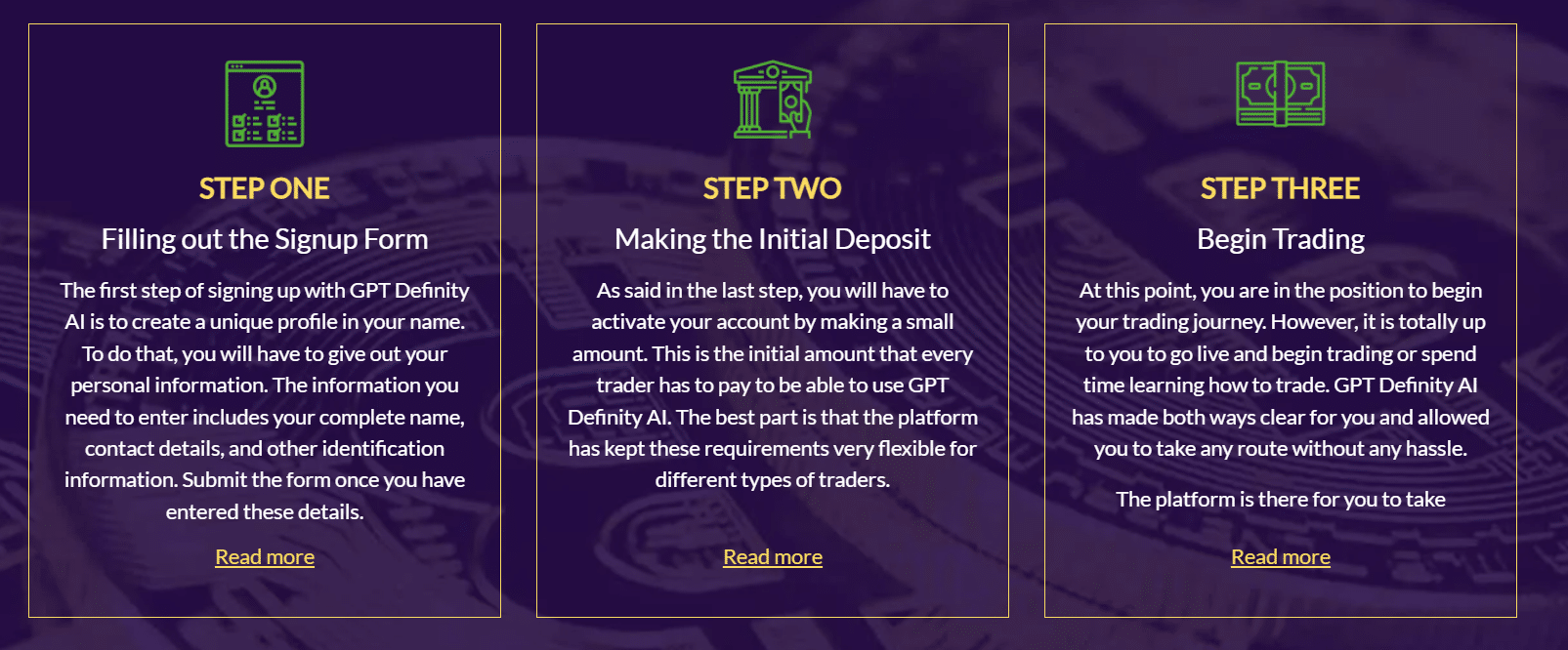 GPT Definity AI steps - Tokenhell GPT Definity AI steps