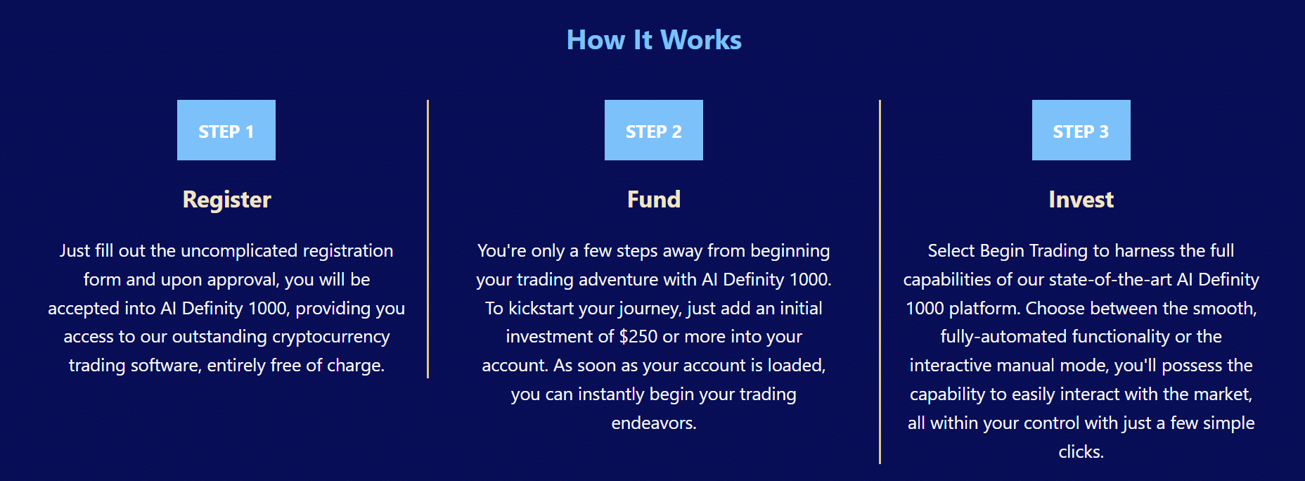 AI Definity 1000, how it works - Tokenhell AI Definity 1000, how it works
