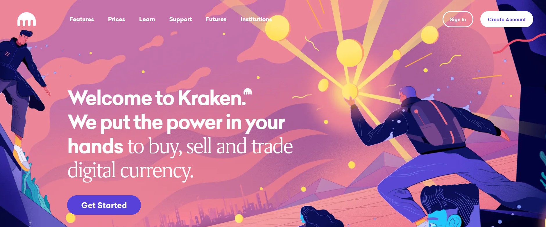kraken - Tokenhell Kraken website