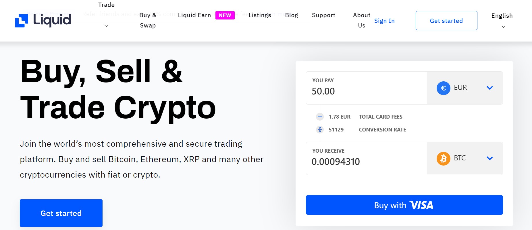 liquid - Tokenhell Liquid website