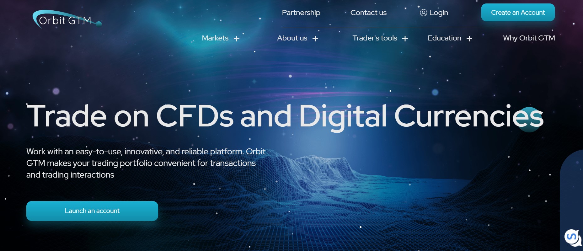 OrbitGTM website