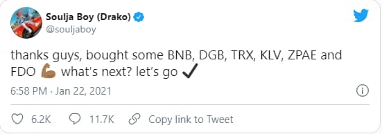 purchase-tweet - Tokenhell