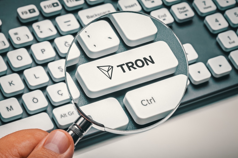 MagnifyingGlassInHandFocusedOnComputerKeyWithTron - Tokenhell