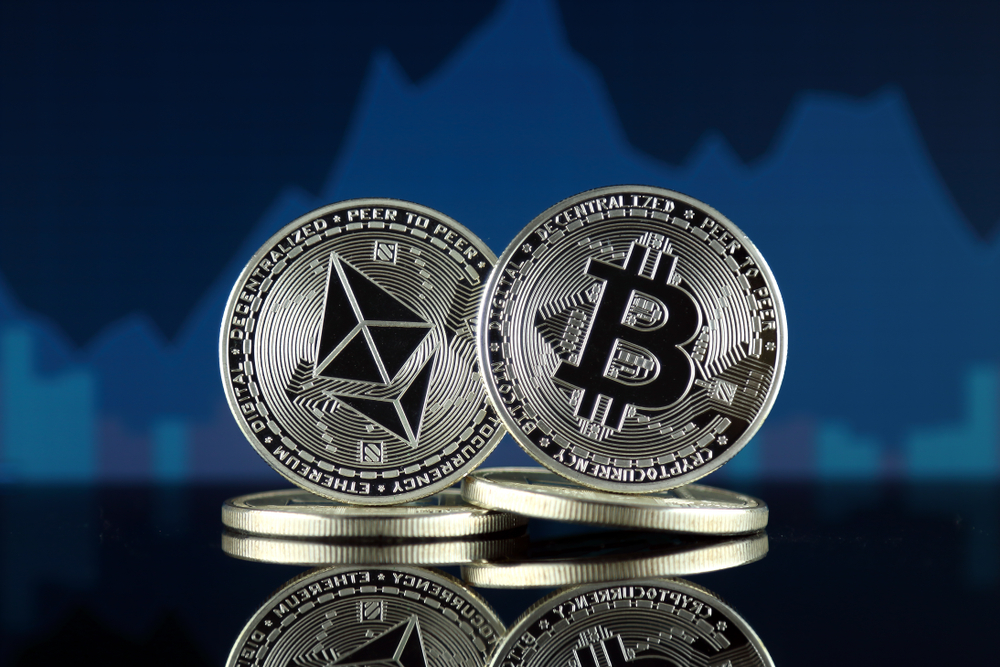 Physical,Version,Of,Ethereum,(eth),And,Bitcoin,(btc).,2,Largest - Tokenhell