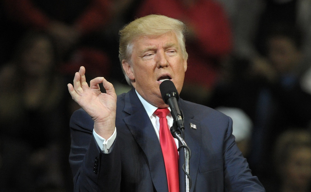 Wilkes-barrePennsylvaniausaOctober102016RepublicanPresidentialNomineeDonald - Tokenhell Timeline: Donald Trump's First Month in Office Brings Remarkable Changes for Crypto