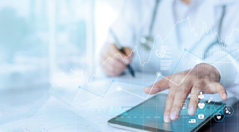 HealthcareBusinessGraphDataAndGrowthMedicalExaminationAndDoctor - Tokenhell