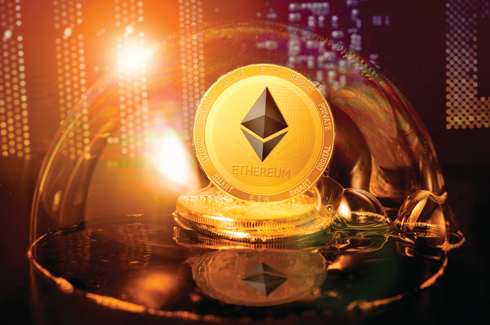 Ethereum,Bubble.,Ethereum,Eth,Coin,In,A,Soap,Bubble.,Dangers - Tokenhell