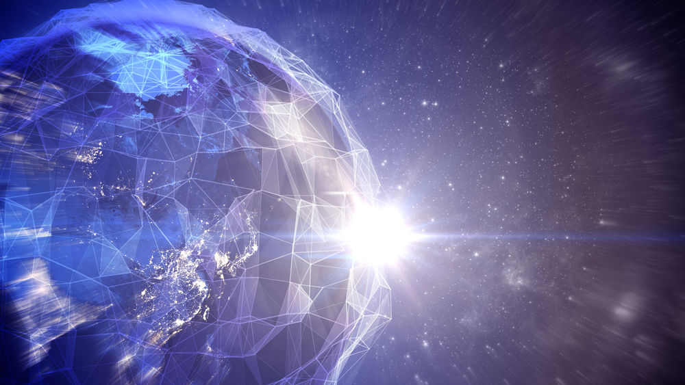 Gorgeous,3d,Illustration,Of,The,Earth,Covered,With,A,Cobweb - Tokenhell