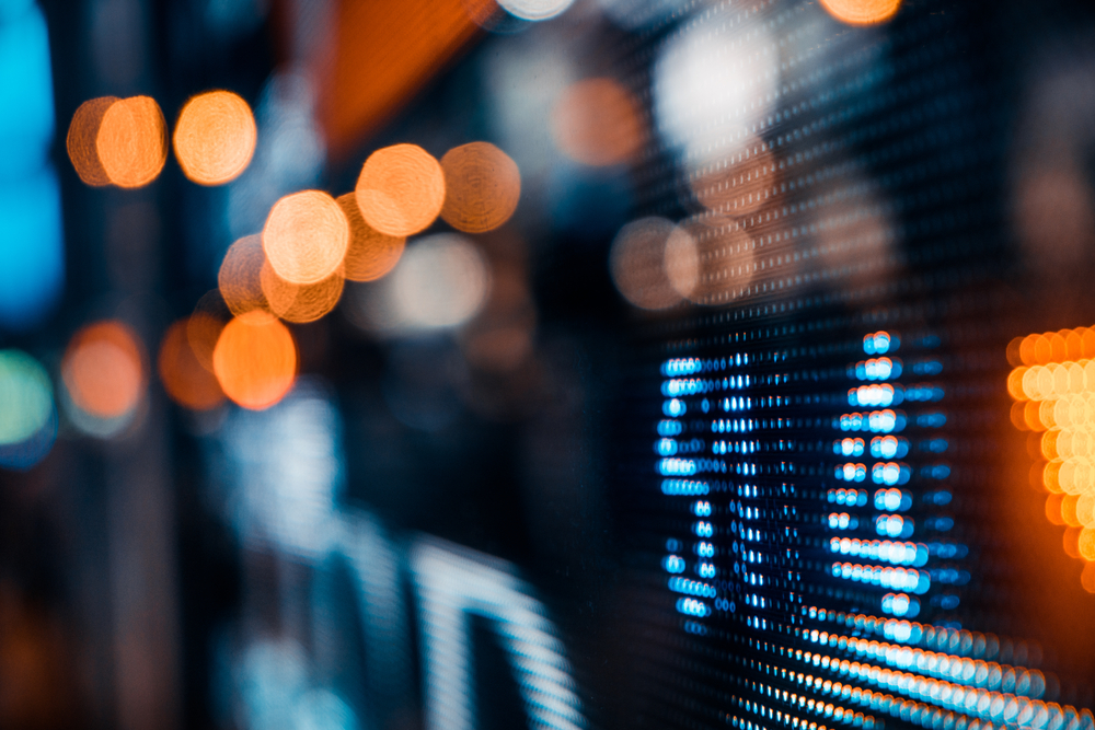 Financial,Stock,Exchange,Market,Display,Screen,Board,On,The,Street, - Tokenhell