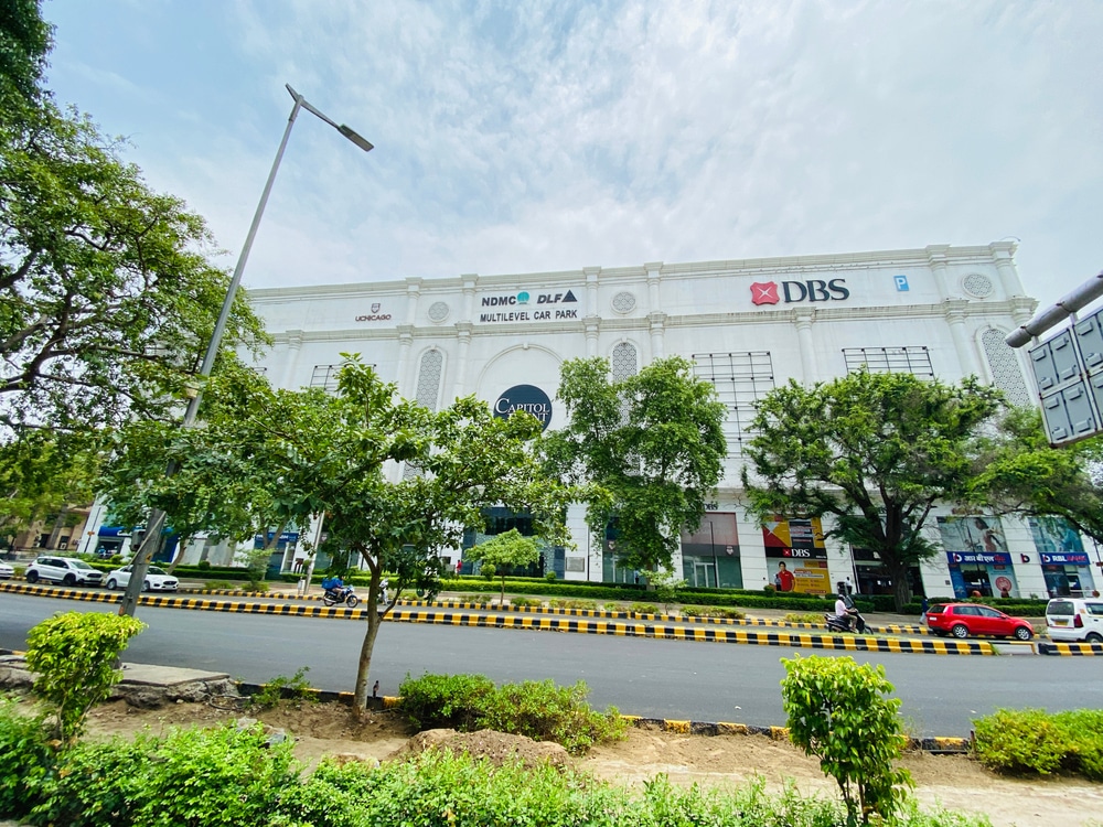 June,26,2020,New,Delhi,India.,Ndmc,Multilevel,Parking,And,Dbs - Tokenhell