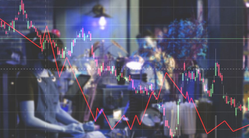 Abstract,Finance,Background.stock,Market,Or,Forex,Graph,And,Candlestick,Chart - Tokenhell
