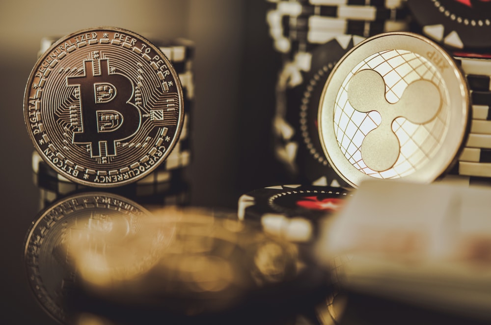 BtcBitcoinAndXrpRippleCoinsBetweenCasinoChipsEntertainment - Tokenhell Price Analysis September 10th, 2024 - BTC, XRP, TON, ETH, and BNB