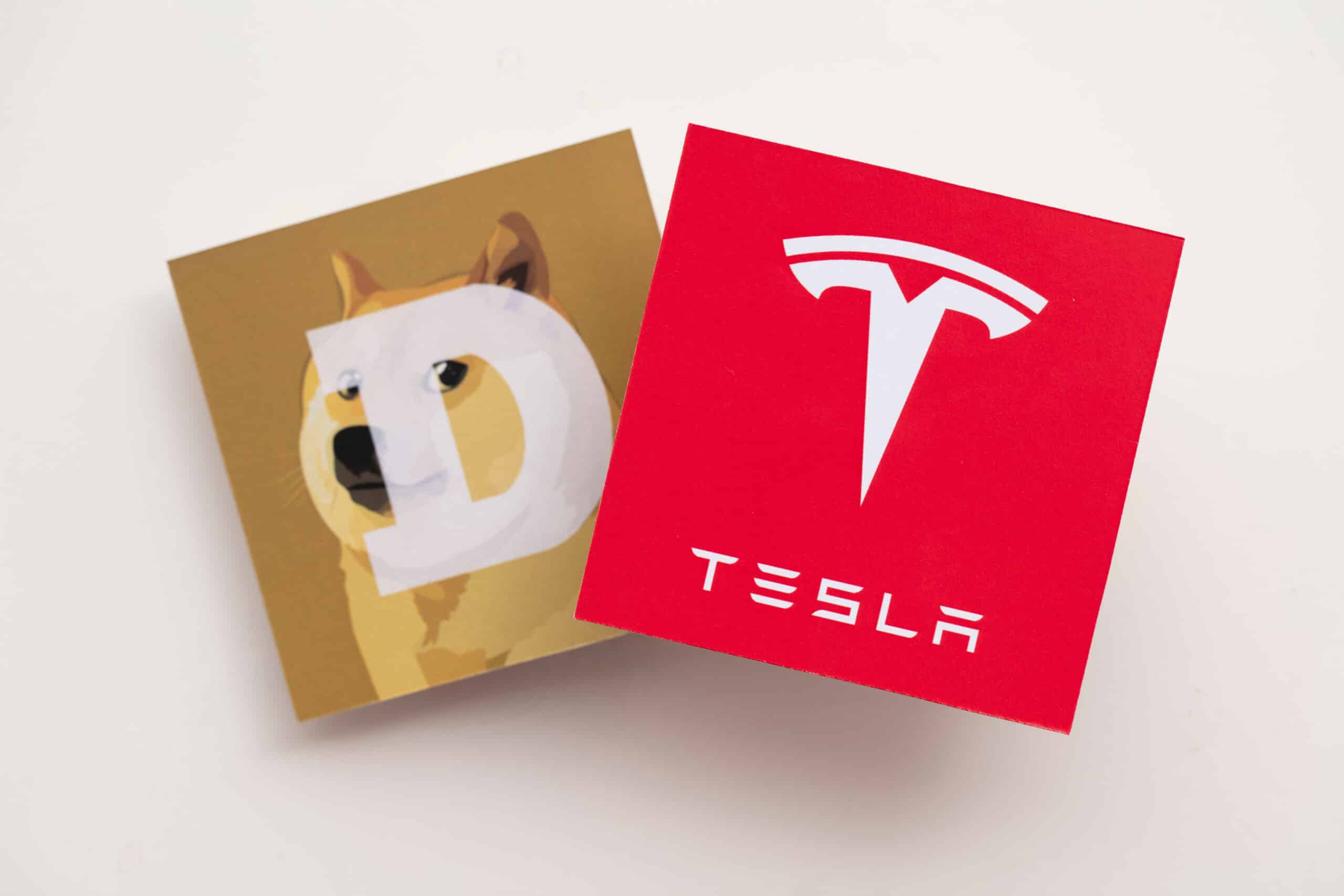 LondonUk-June2021TeslaElectricVehicleAndDogecoin - Tokenhell Tesla Now Accepts Dogecoin for Select Online Merchandise Purchases