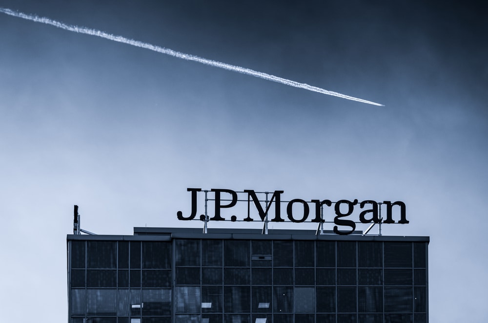 WarsawPoland-July2021JpMorganLogotypeOnThe - Tokenhell JP Morgan Optimistic Ethereum Will Avoid Security Label