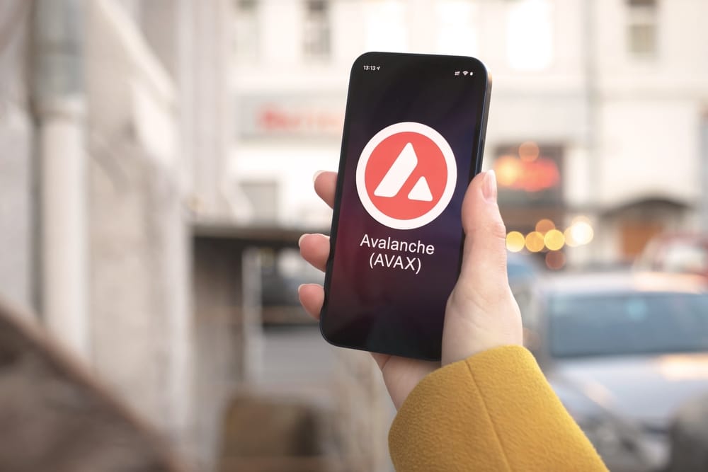 KharkovUkraine-November112021AvalancheAvaxCryptocurrencySymbol - Tokenhell
