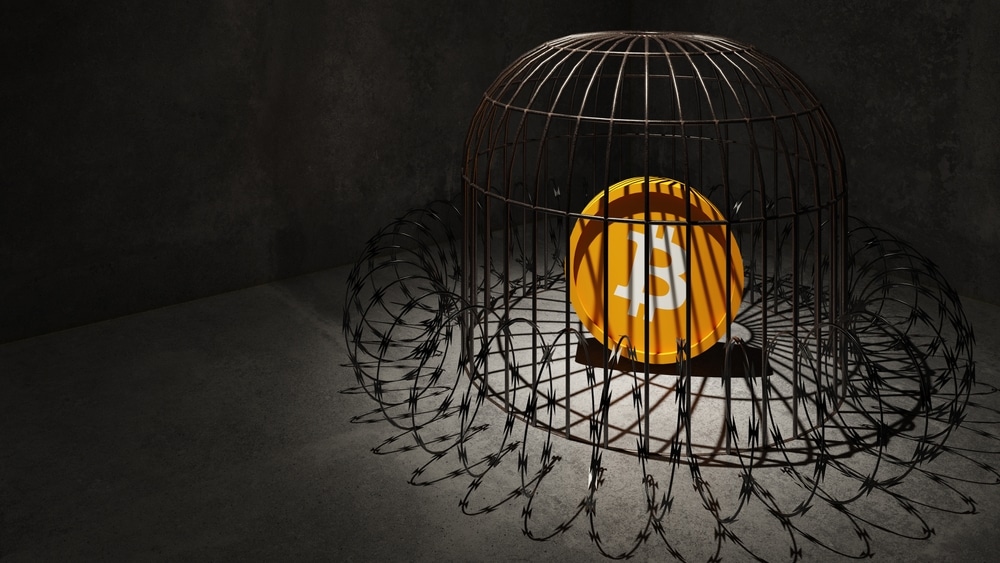 BitcoinIsImprisonedNoFreedomConcept3dIllustration - Tokenhell Bolivia Removes Ban on Bitcoin, Allows Banks to Support Crypto Transactions
