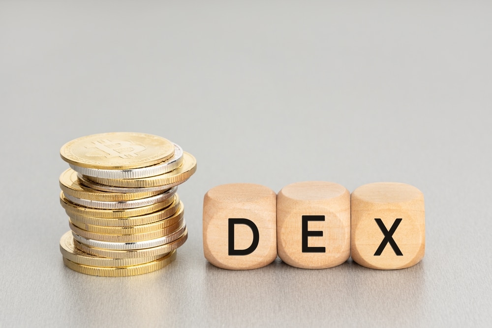 DexOrDecentralizedCryptoExchangeConceptStackedCryptoCoinsAnd - Tokenhell Solana-based DEX Zeta Markets to Unveil and Airdrop 100M Z Tokens in May