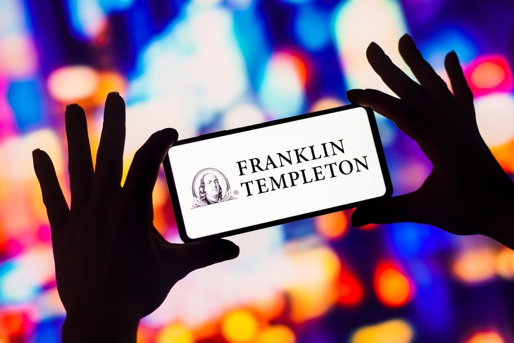 June212023BrazilInThisPhotoIllustrationTheFranklin - Tokenhell Franklin Templeton Chief is Bullish of Bitcoin ETF Adoption Wave Looming