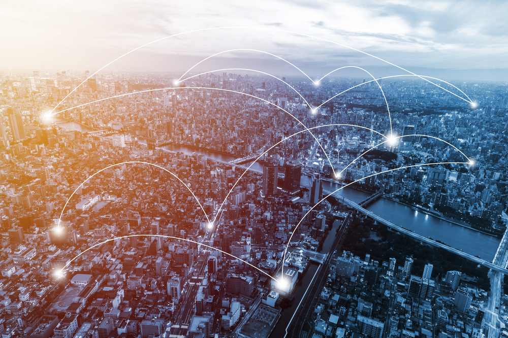 Double,Exposure,City,Scape,And,Network,Connection,And,Trading,Graph - Tokenhell