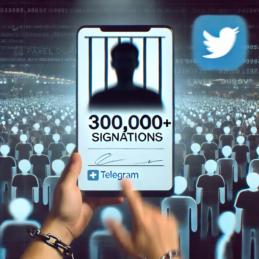 telegram - Tokenhell Telegram Users Sign Petition for CEO Durov’s Release, Surpassing 300,000