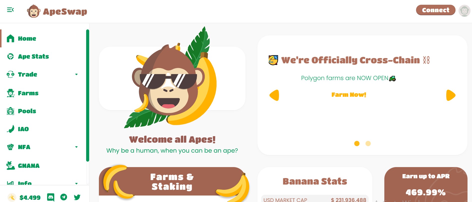 ApeSwap website