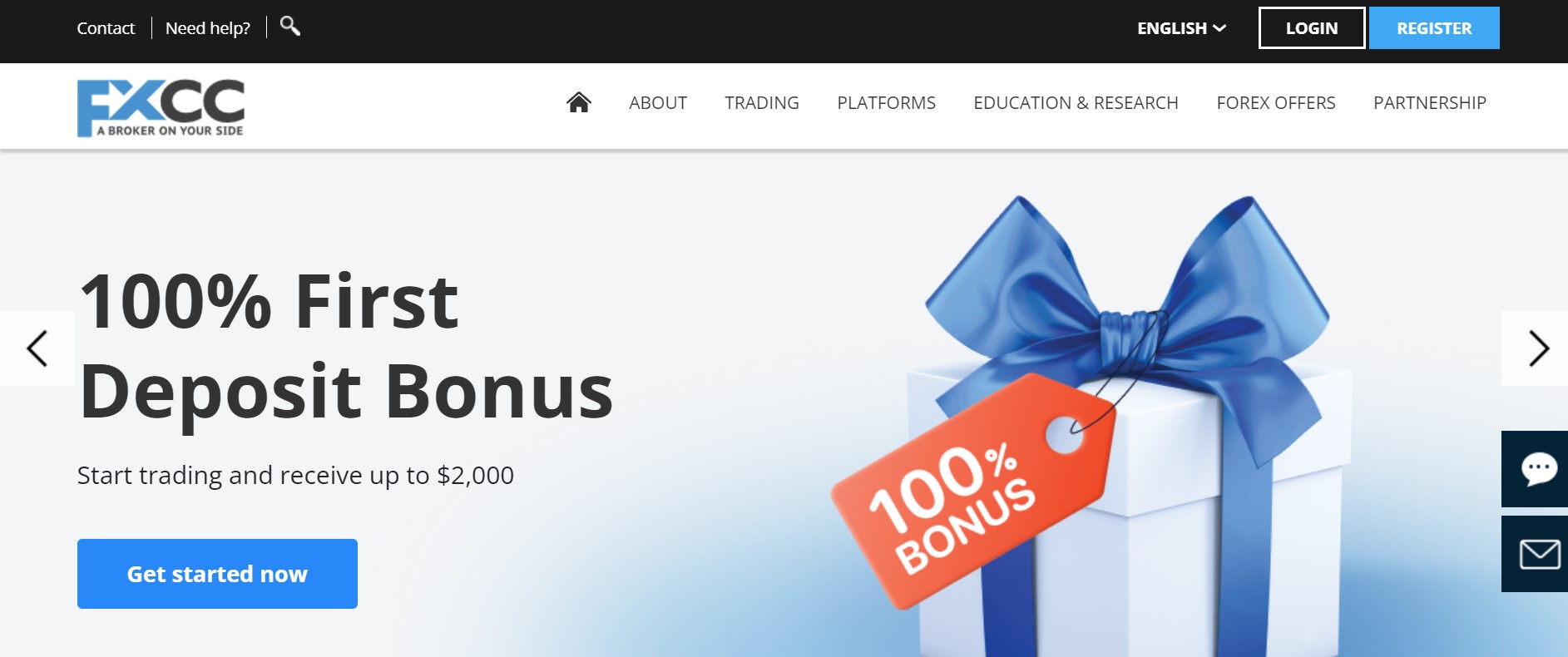website-143 - Tokenhell FXCC website