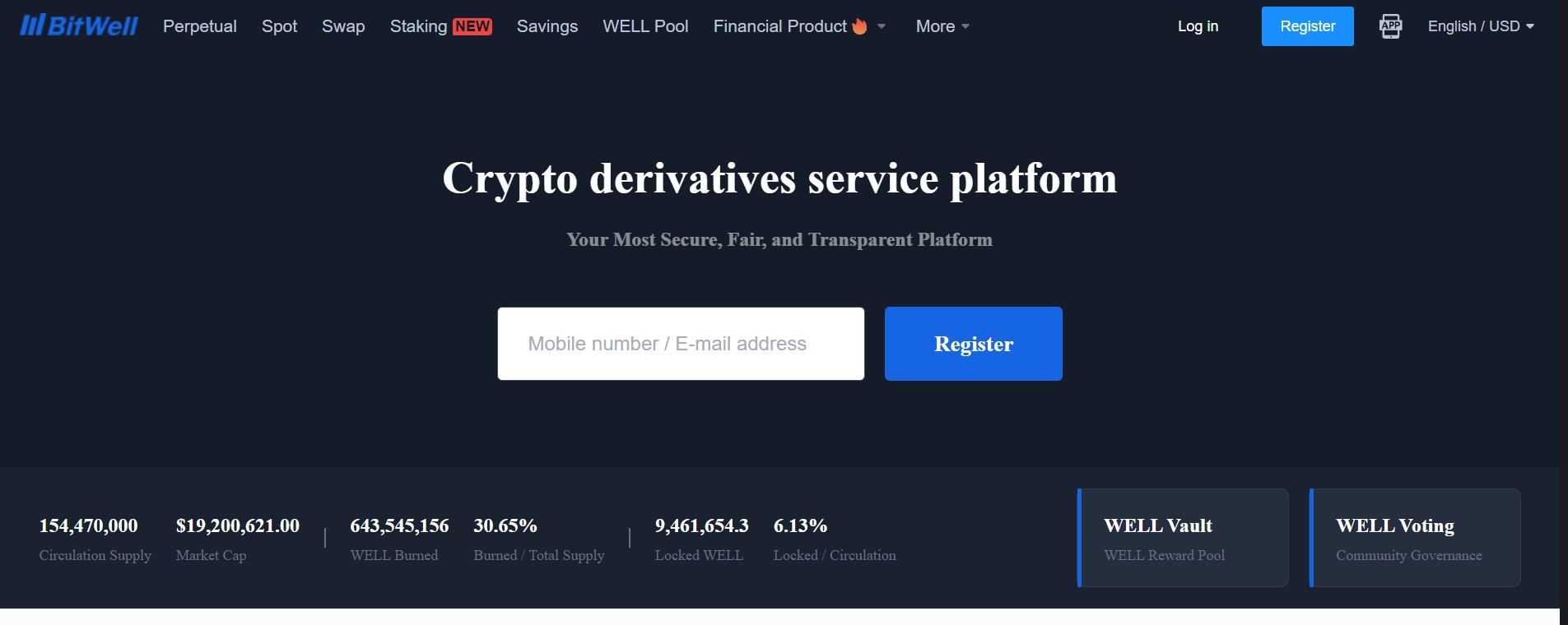 BitWell website