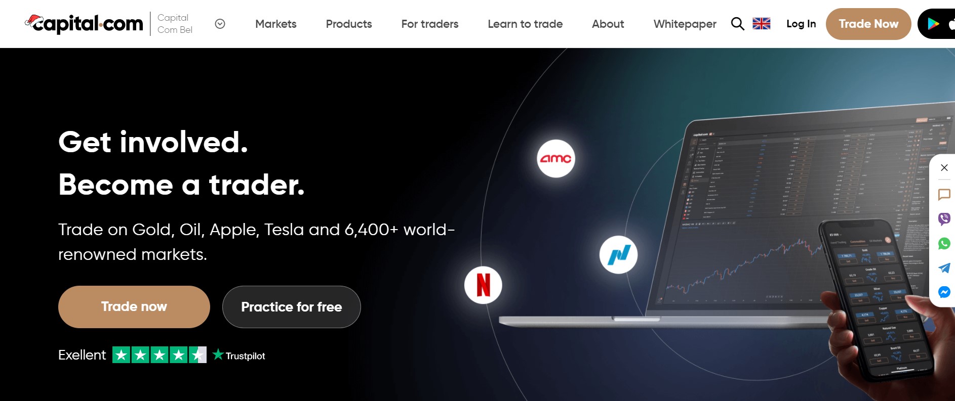 Capital.com website