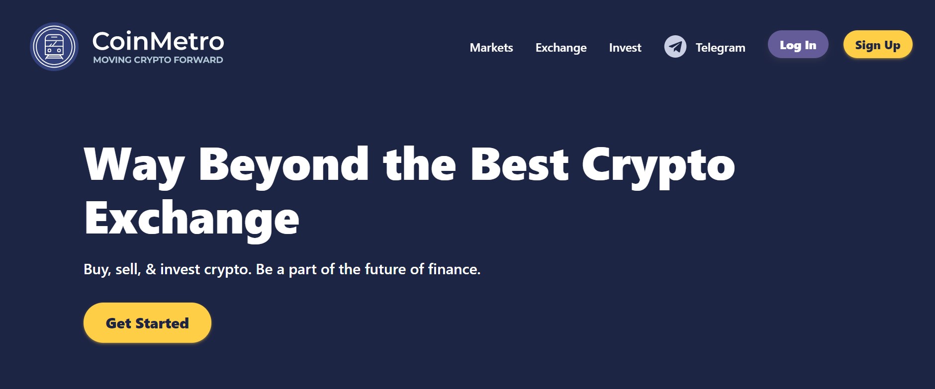 CoinMetro website