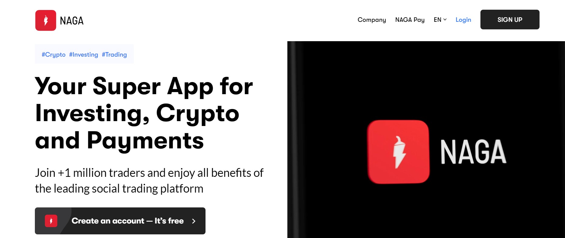 Naga website